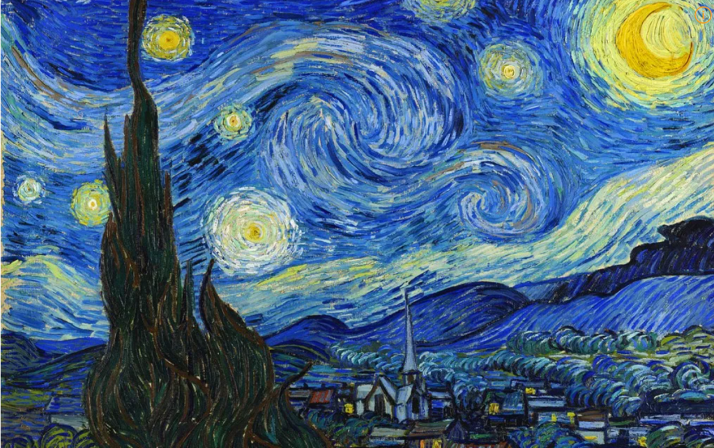 "Starry Night" by Van Gogh