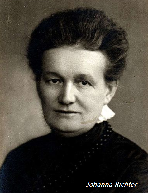 Photo image of Johanna Richter in old age