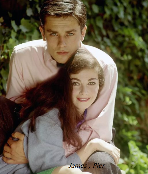picture with Pier Angeli and James